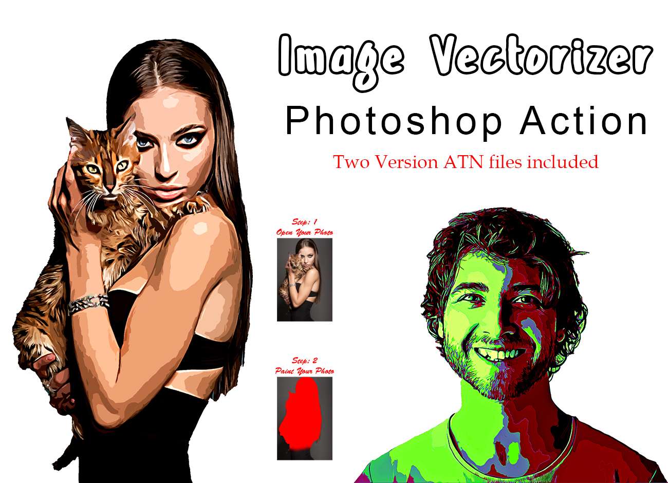 Image Vectorizer Photoshop Action