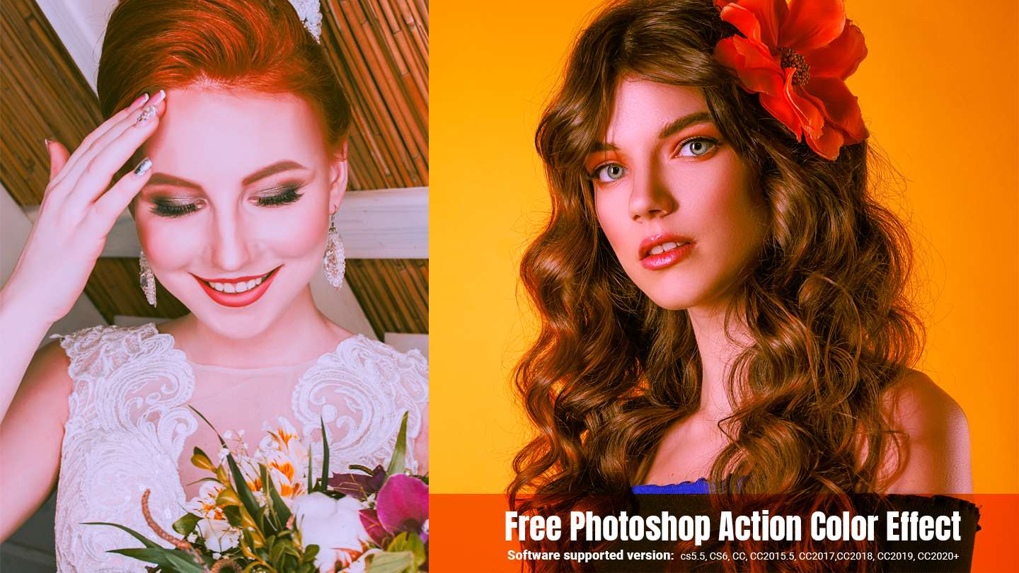 Free Photoshop Action Color Effect