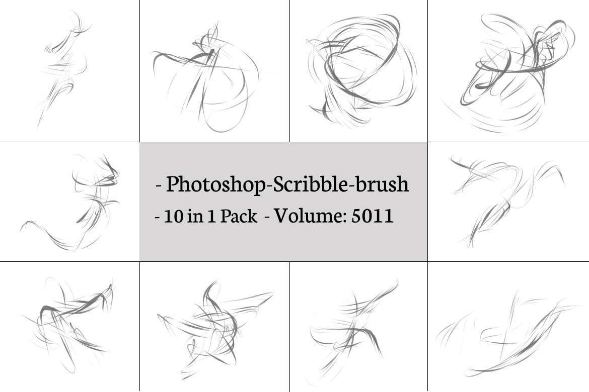 Free Photoshop Scribble Brush Part 5011