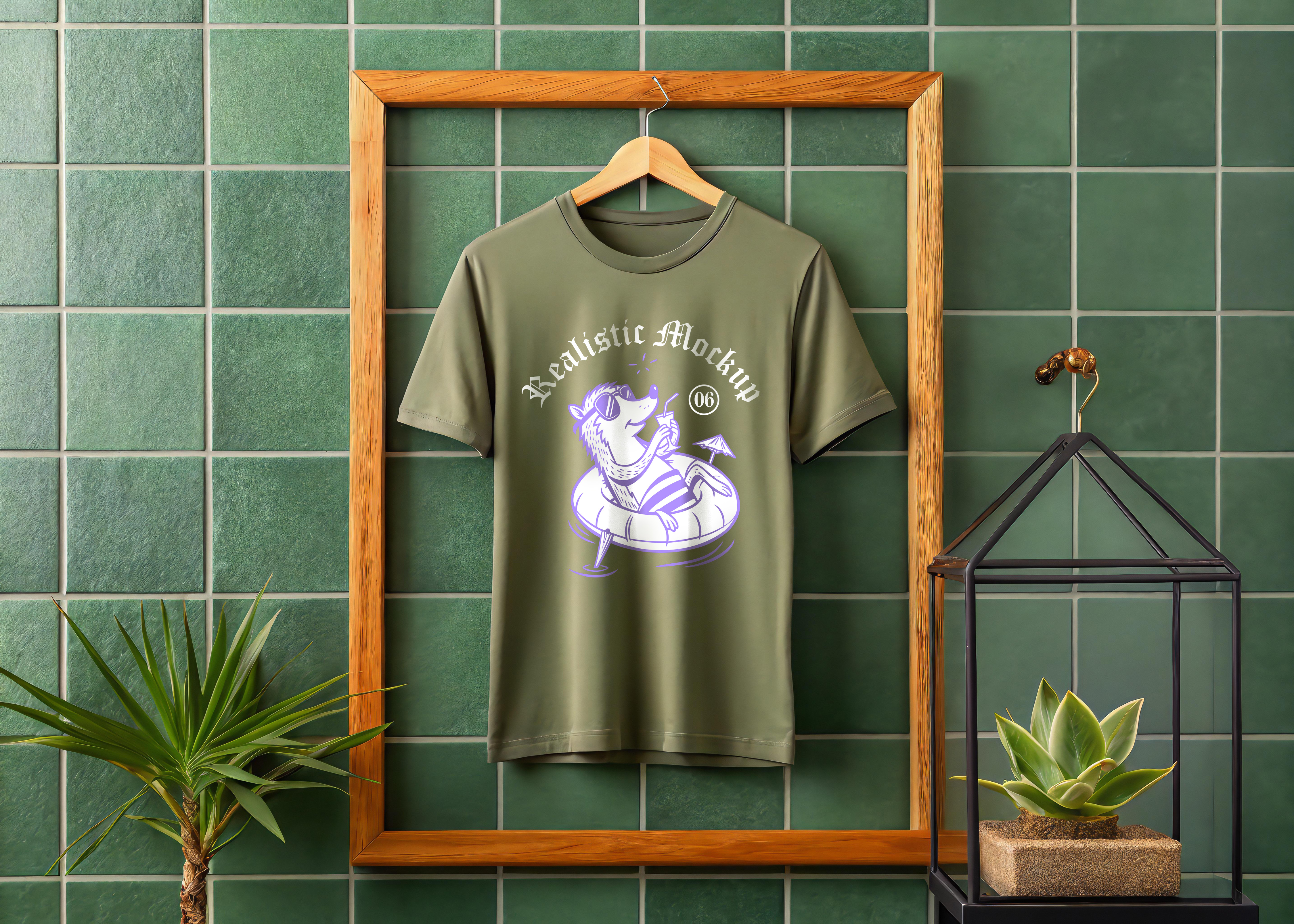 Free T-Shirt Mockup for Photoshop – High-Res PSD File