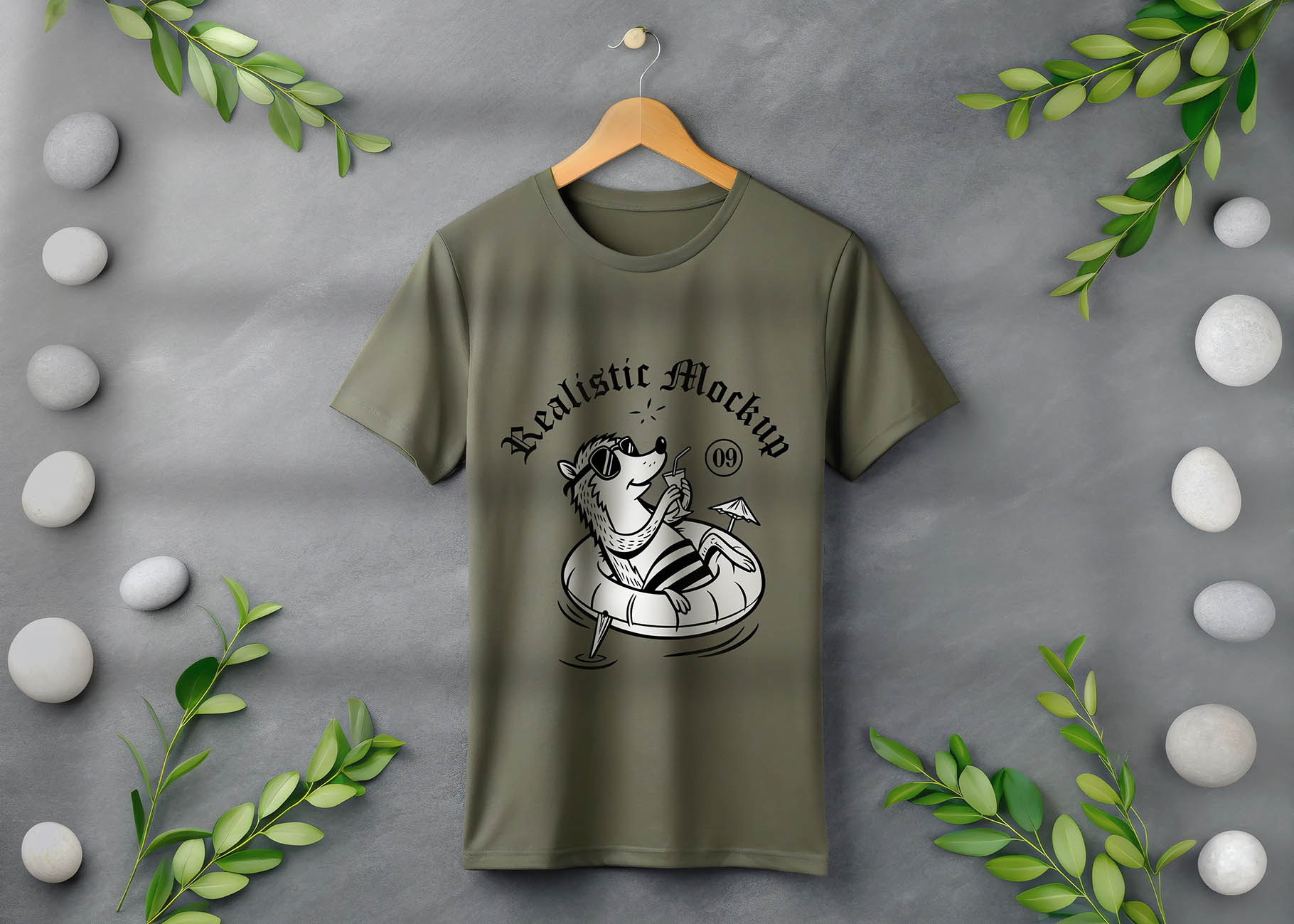 Free T-Shirt Mockup Template – Unisex PSD for Photoshop Designs