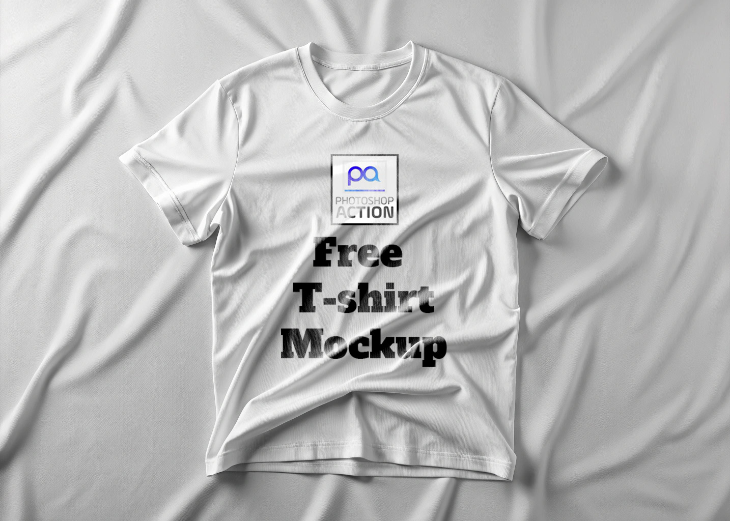Premium Free T-Shirt Branding Mockup Set