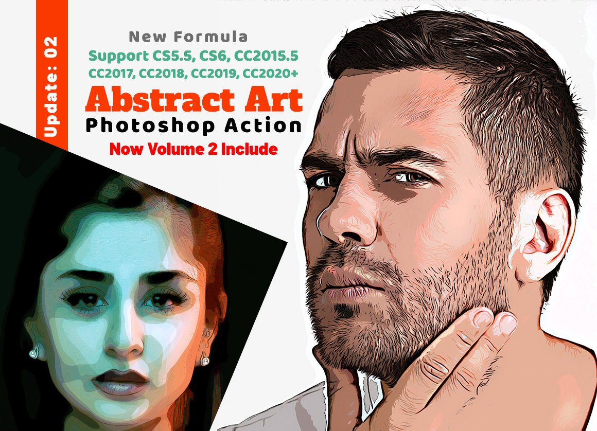 Abstract Art Effect Photoshop Action