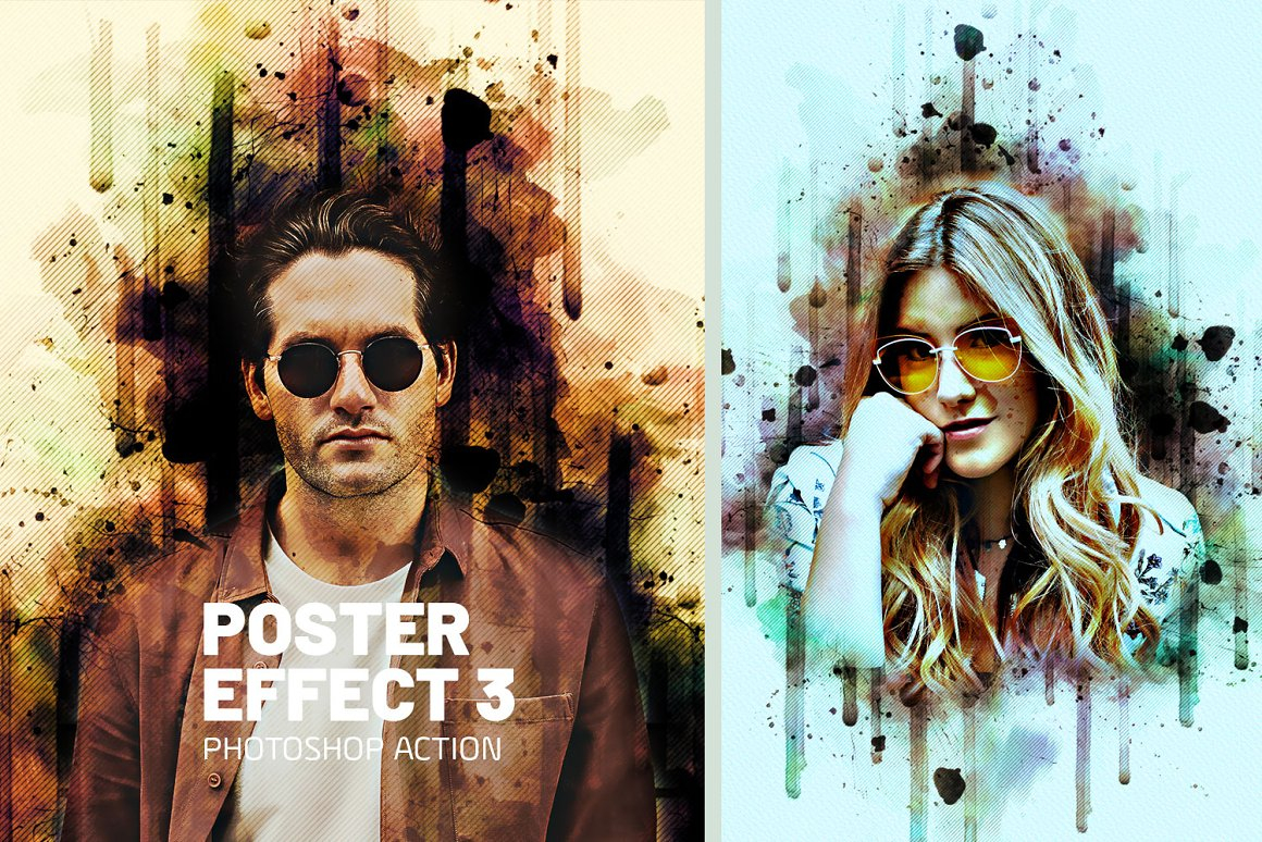 Poster Art Effect Photoshop Actions