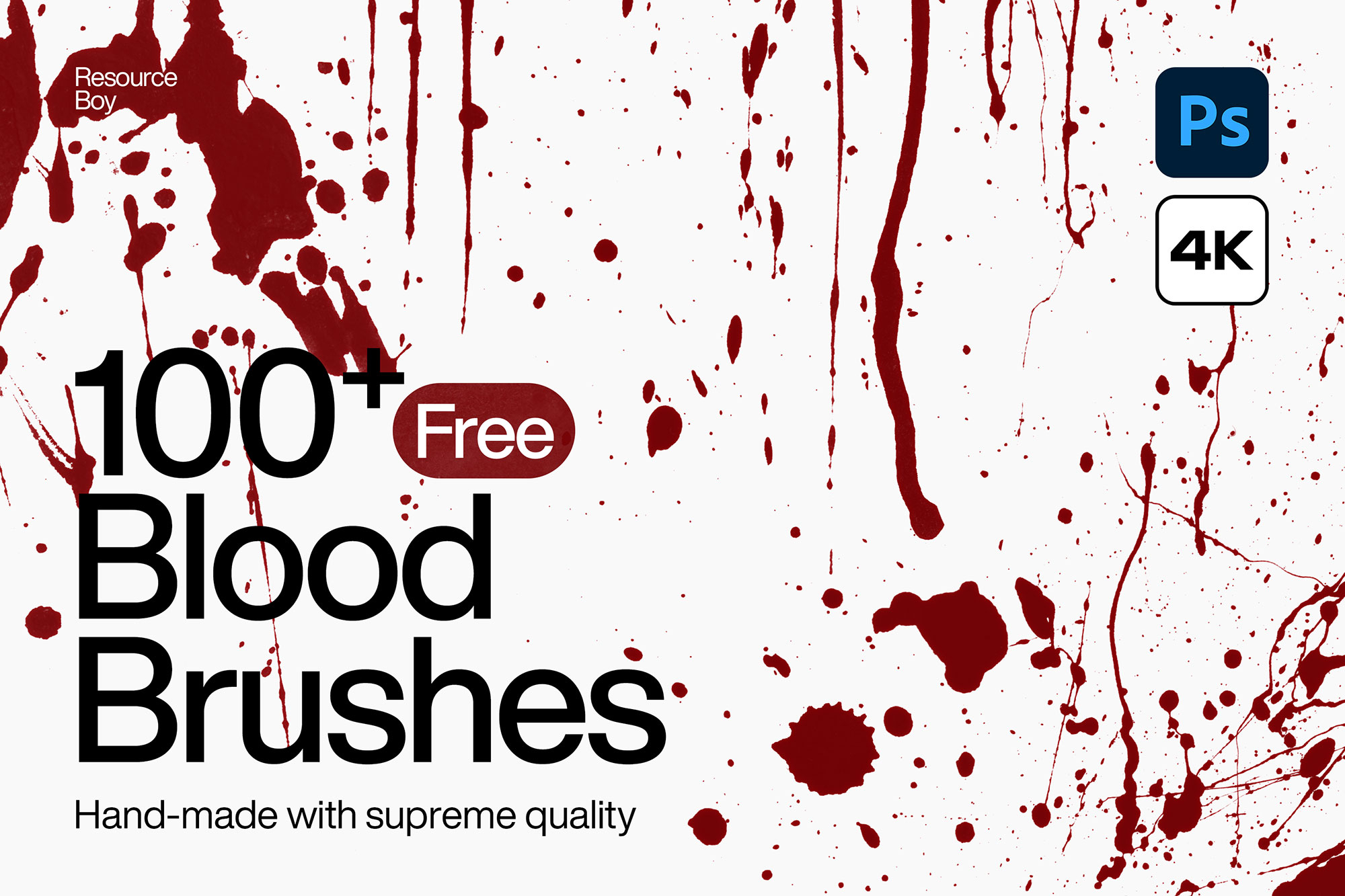 100+ Blood Photoshop Brushes